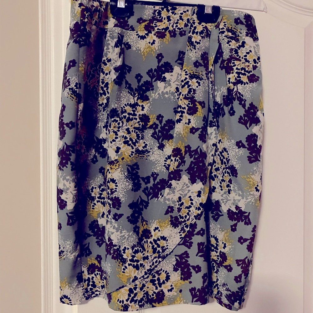Lightweight silk like feel multi colour skirt by Monsoon